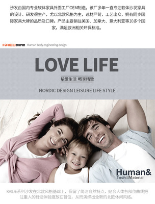 凱伊德北歐真皮沙發 小戶型客廳的簡約與舒適藝術